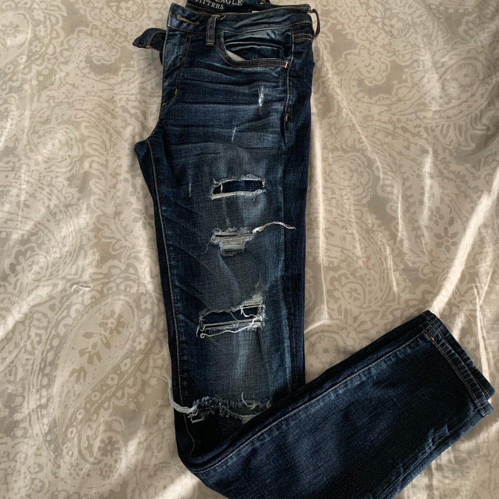 American Eagle Size 6 Long Jeggings